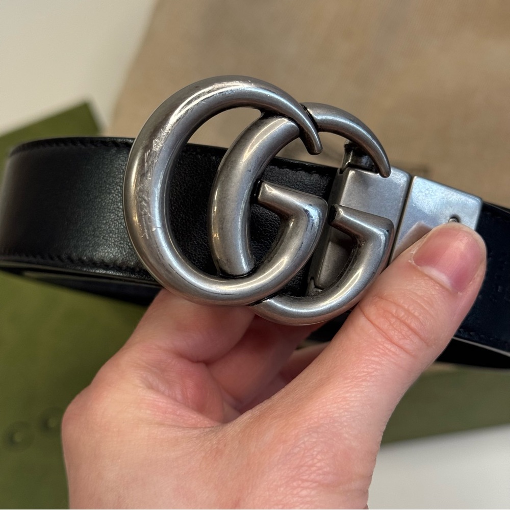 DISCONTINUED Gucci GG Marmont reversible belt - Picture 5 of 13